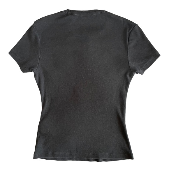 Off-White Off Stamp Ribbed Basic Tee - Picture 2 of 6